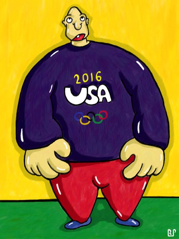 Results of the Olympics in Rio - My, Olympiad, Satire, Caricature, , Humor, Text