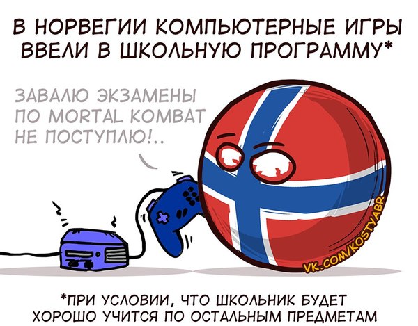 Packing bags for Norway - Games, Norway, Their morals, 