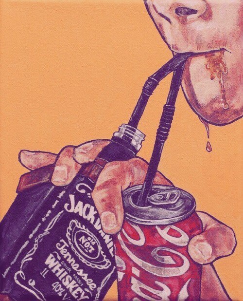   . Jack Daniels, Coca-Cola
