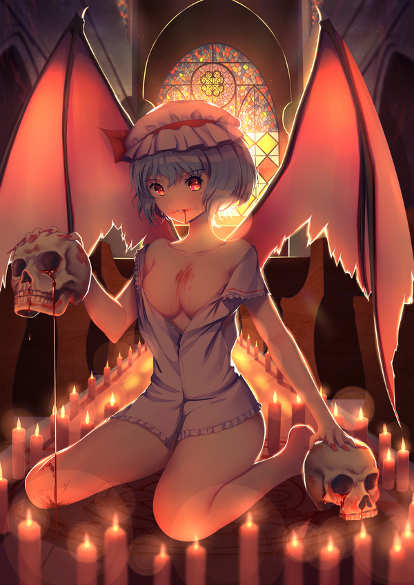 Remilia Scarlet - Anime Art, Аниме, Touhou, Remilia Scarlet