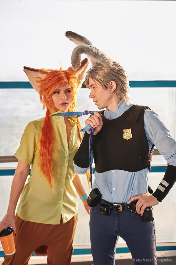 Judy Hopps and Nick Wilde (Zootopia) - Cosplay, Russian cosplay, Zootopia, Zootopia, Nick and Judy, Rule 63, Longpost