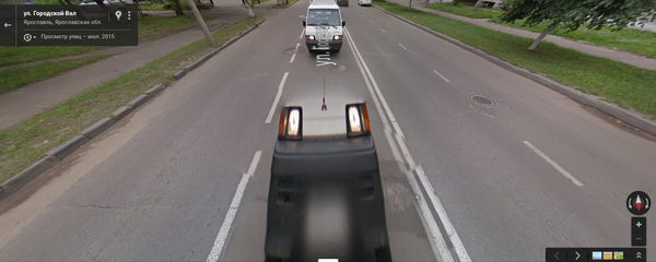 Гугл-мобиль - каток