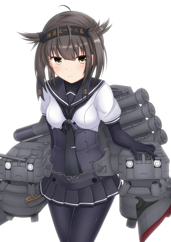 Hatsuzuki - Anime, Kantai collection, Hatsuzuki, Anime art