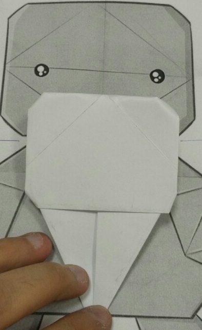 Origami Cookie Peekaboo or how are models invented? - My, Cookie, Origami, , Egg or chicken?, Scheme, , Longpost