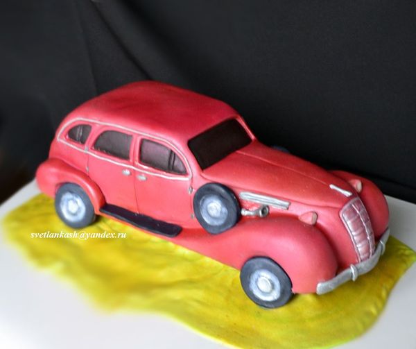 cake car - Photo, Auto, Longpost, Cake