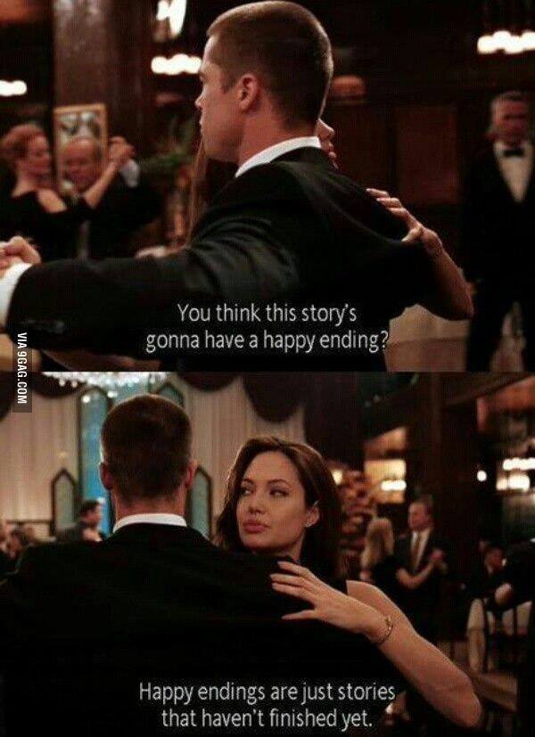 Beautiful couple broke up... - Marriage, Hollywood, Angelina Jolie, Brad Pitt