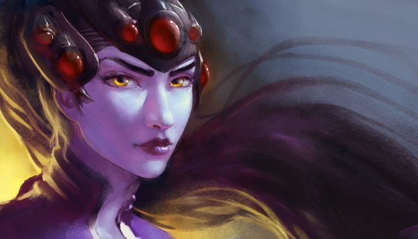 Widowmaker again - Арт, Игры, Overwatch, Widowmaker, Chirun