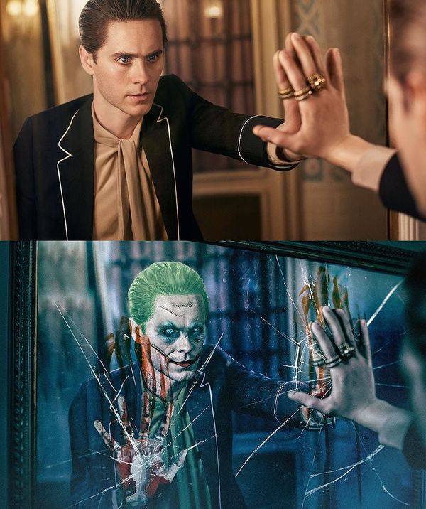 Bosslogic - Dc comics, Comics, Art, Joker, Mirror, Bosslogic