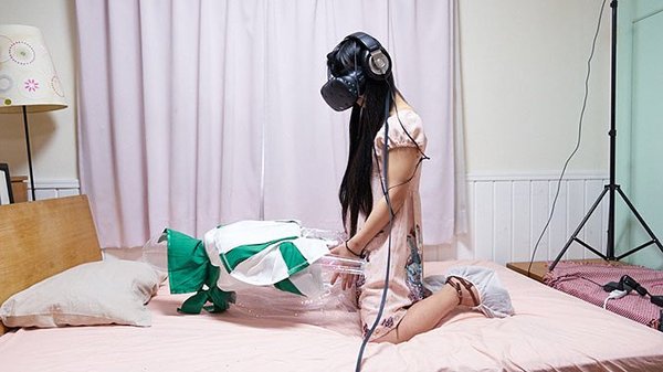 The future is near. - NSFW, 3D, Female, Doll, Sex Doll, Virtual reality helmet, Longpost, Women