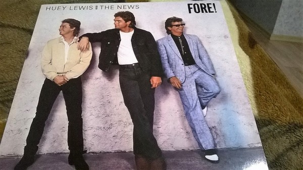 First imported record - My, Vinyl records, Photo, 80-е, Назад в будущее, Huey Lewis, Michael J. Fox, Longpost, Back to the future (film)