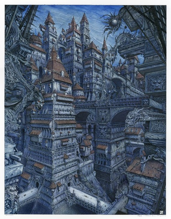 Художники Warhammer Ч. 28 - Ian Miller. - Warhammer, Warhammer 40k, Художники Warhammer, Длиннопост