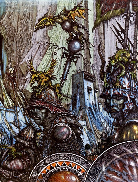 Художники Warhammer Ч. 28 - Ian Miller. - Warhammer, Warhammer 40k, Художники Warhammer, Длиннопост