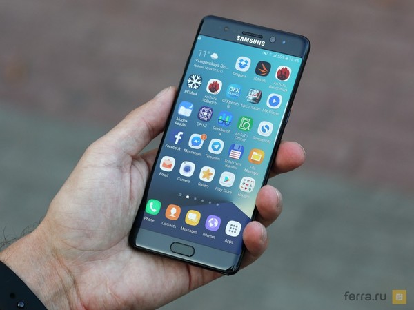 Запрещенная в РФ note 7 - Моё, Samsung, Бомба, Note7