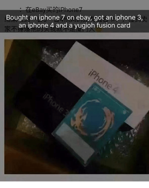 Chinese woman who ordered iPhone 7 received iPhone 3G, iPhone 4 and magic card - iPhone 7, iPhone 4, 