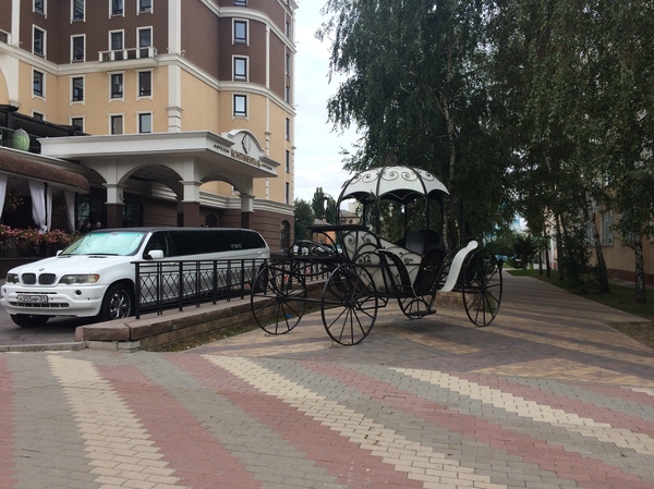 Скрип колеса...