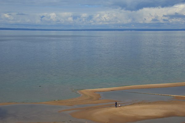 Big Volga, small people - My, Photo, River, Volga, Ulyanovsk, , The photo, Volga river