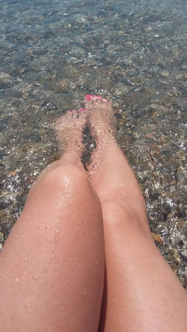 Summer, sea, legs. - Summer, Legs, Sea, 