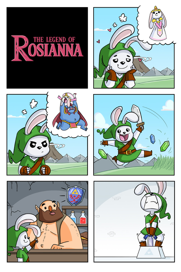   ... Rosianna rabbit, , Alex Dempsey, The Legend of Zelda, 