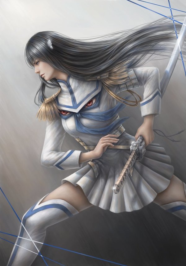 Anime Art - Anime Art, Аниме, Kiryuuin Satsuki, Kill la Kill, Арт, Anime Original