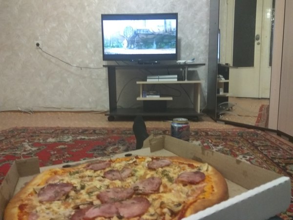 lamp night - My, Beer, Pizza, Star Wars