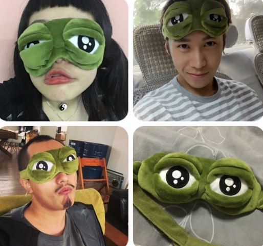 Sleep mask - Frogs, Mask, Memes, Dream, Eyes, AliExpress