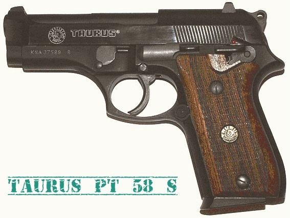 Pistol Taurus PT 58 S (Brazil) - Weapon, Pistols, Taurus, Longpost