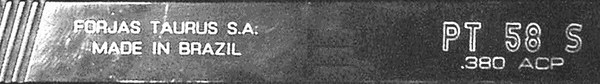Пистолет Taurus PT 58 S (Бразилия) Оружие, Пистолеты, Taurus, Длиннопост