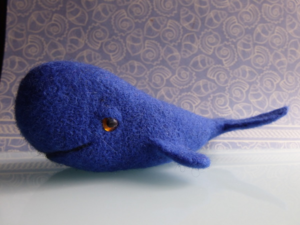 Master class on creating a whale from wool using the dry felting technique - My, My, Hobby, Creation, Whale, Master Class, With your own hands, Toys, Handmade, Longpost