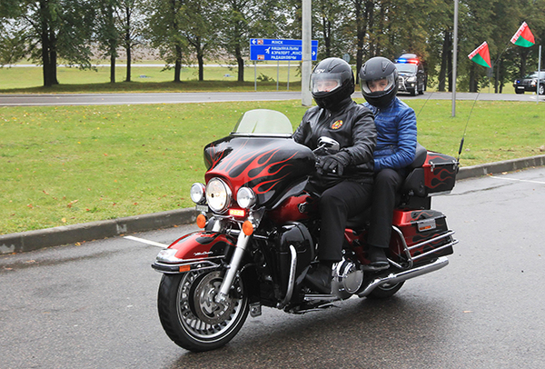 President on a bike - Alexander Lukashenko, Republic of Belarus, , Motoshow