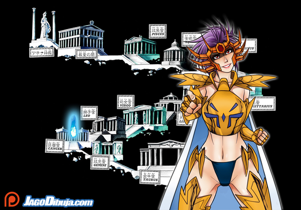 Cancer by JAGO - Jago, Jagoart, Anime, Saint Seiya