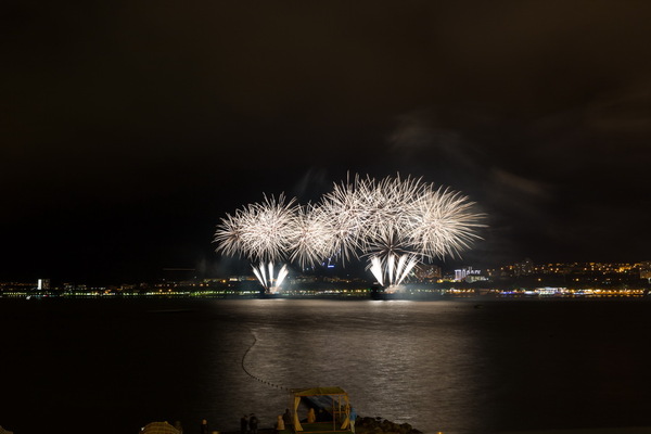 Great Fireworks Festival 2016 Gelendzhik - My, Longpost, The photo, Long exposure, Firework, Sea, Gelendzhik, The festival, Краснодарский Край