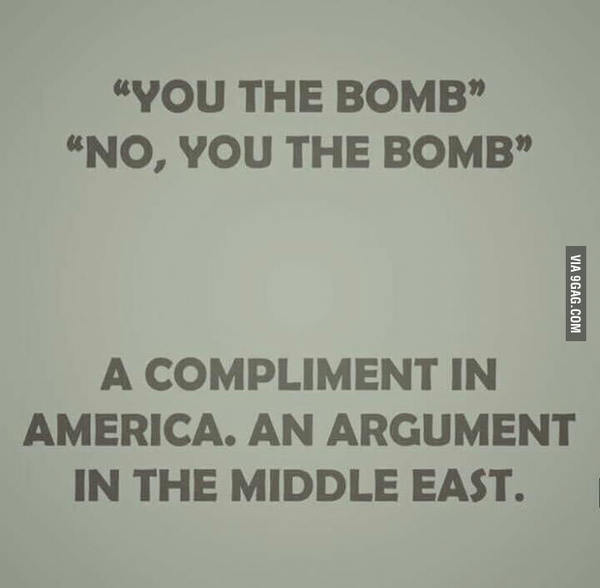 Segmented. - 9GAG, Bomb, Dispute, Compliment