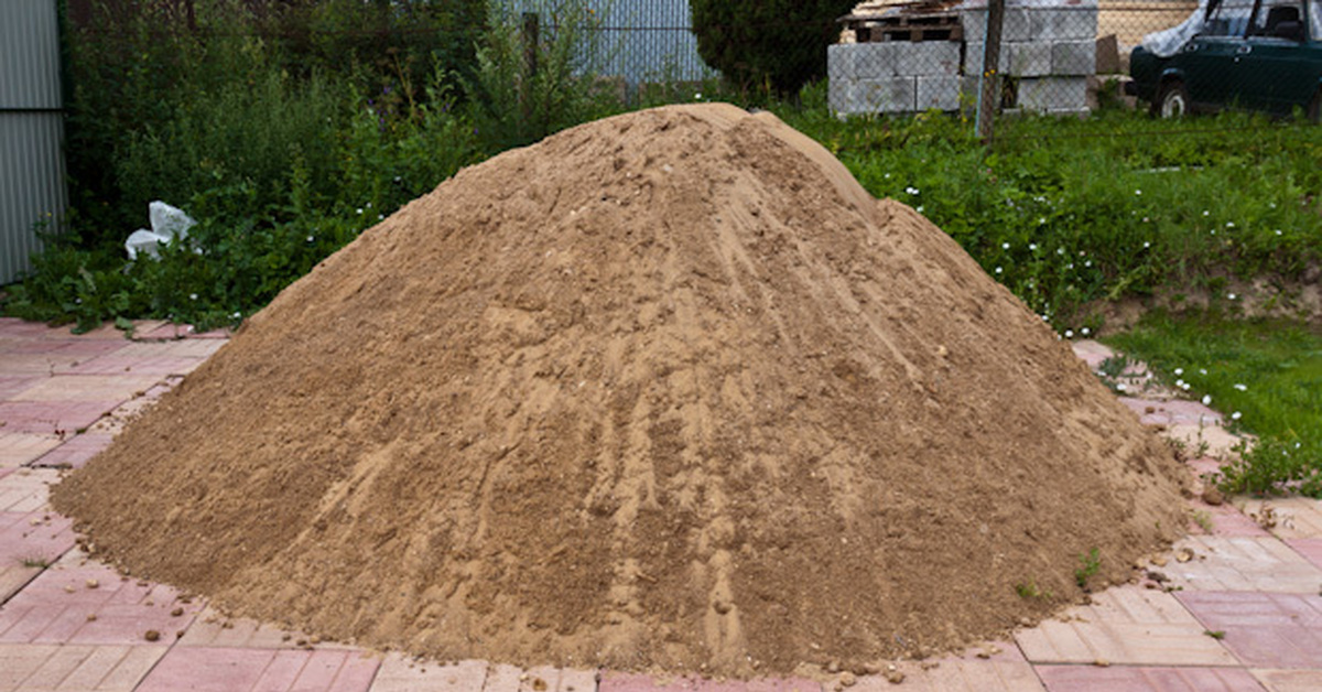 Три тонны песка это сколько фото