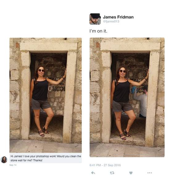 Джеймс Фридман продолжает юморить - Джеймс Фридман, James Fridman, Фотошоп мастер, Отфотошопьте