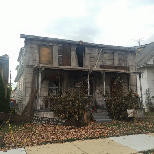 When you thoroughly approached the decoration of the house for Halloween - Photo, Longpost, Scenery, Halloween