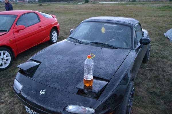-What's so tired? - My, , , Alcohol, Auto, Mazda MX-5