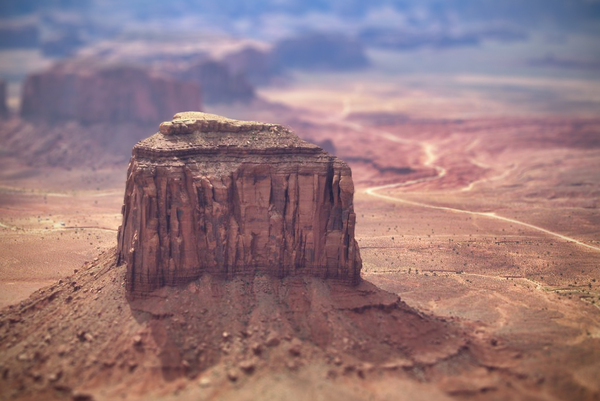 Sometimes the world seems small - Monument Valley, Nature, A rock, Photo
