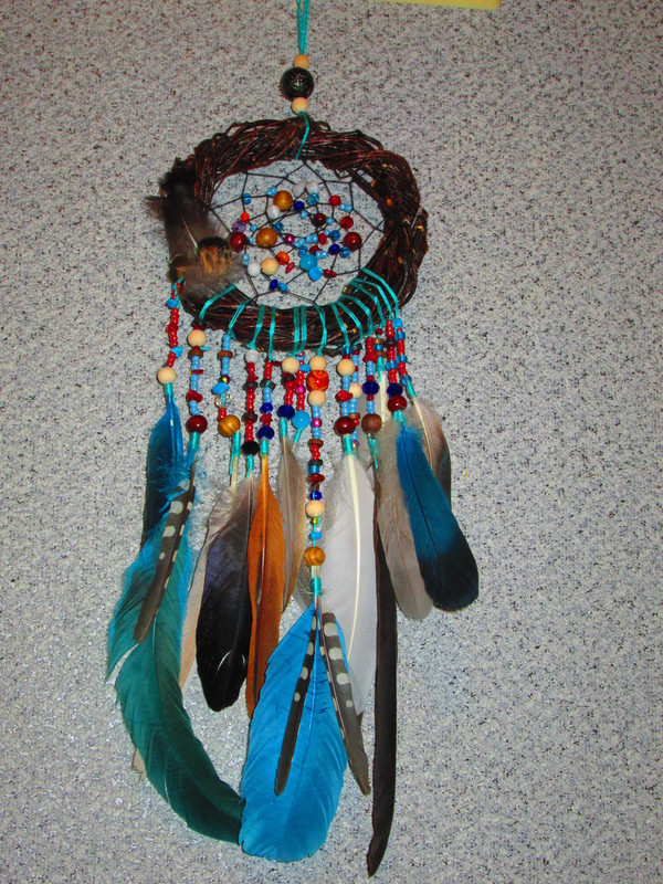 Dreamcatcher - My, Dreamcatcher, Dreamcatcher, With your own hands, Do it yourself, , Mascot, Amulet, Longpost