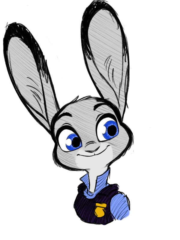 Ушастик - Зверополис, Zootopia, Judy Hopps, Glynrick