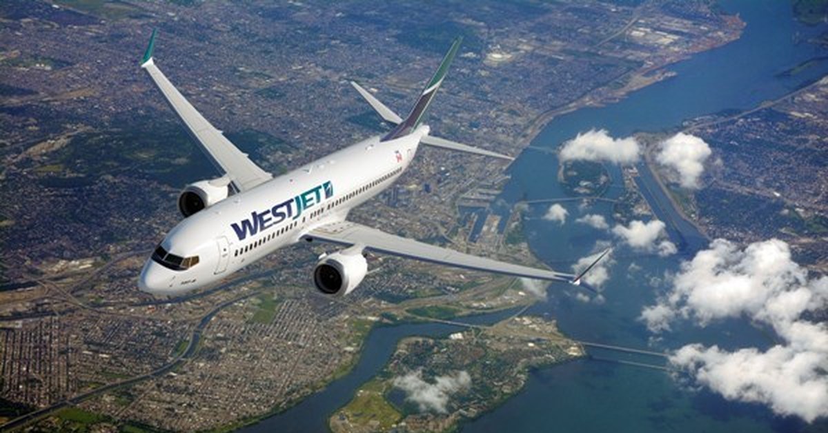 WESTJET. Приятного полета.