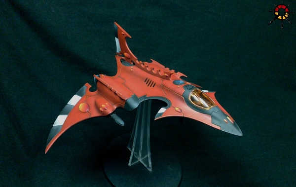 Eldar Hemlock Wraithfighter - Eldar, Warhammer 40k, Моё, Покраска, Миниатюра