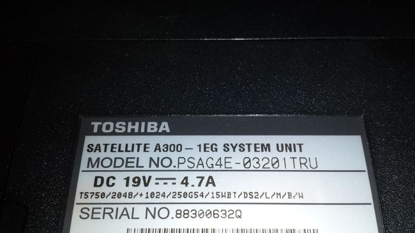 Очередной невключашка. Toshiba Satellite A300 не включается. Ремонт ноутбуков, Хобби, Санкт-Петербург, Длиннопост