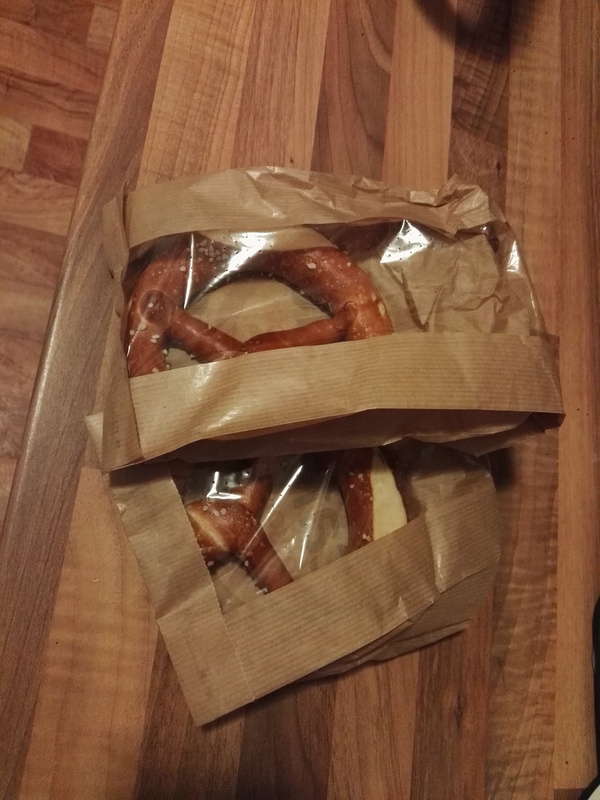 How they fed me pretzels - My, Germany, Refueling, Brezel, Good, First post, Berlin, Kindness