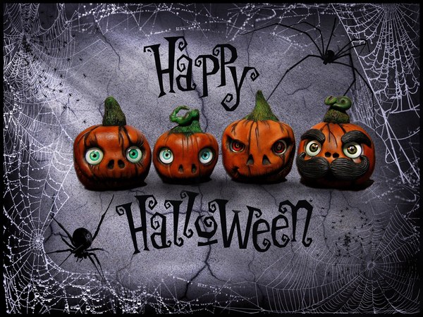 Halloween pumpkins made of polymer clay - My, Polymer clay, With your own hands, Toys, Needlework, Handmade