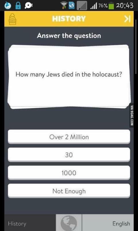 History lesson - 9GAG, The holocaust, Black humor, Teacher, Studies