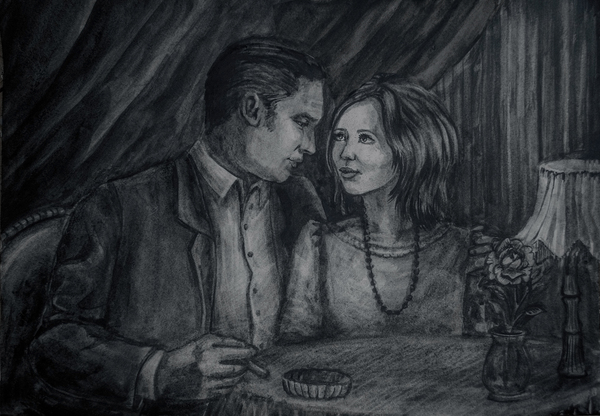 Reggie and Francis - My, Tom Hardy, Emily Browning, Legend, Art, Graphics, Sauce, My