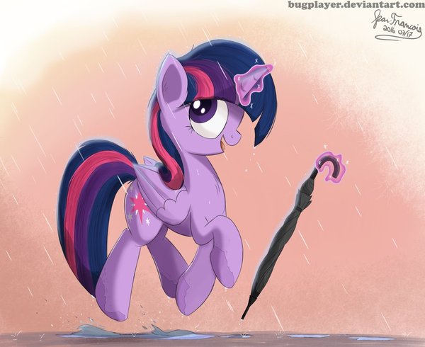 Your water magic has no power on me My Little Pony, , Twilight sparkle, Bugplayer