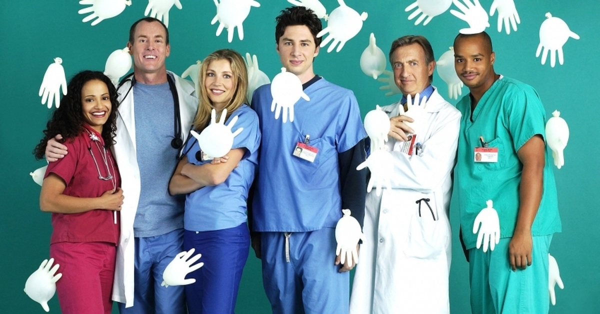 Best scrubs. Scrubs Zach Braff.