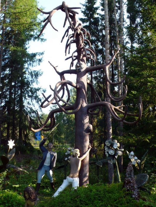 A very strange park in Finland. - Finland, The park, Sculpture, Oddities, Stubbornness, Longpost