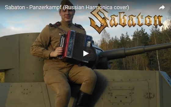 Sabaton. Russian version. - My, Sabaton, Red Army, Panzerkampf, Text